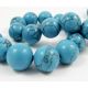 Synthetic turquoise beads 18 mm, 1 pcs. AK0808