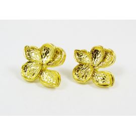 Hooks for earrings "Flower", 24x22 mm, 2 pairs