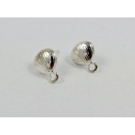 Earrings hooks 10x9 mm, 3 pairs MD0693