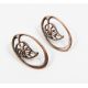 Kõrvarõngad "Leht", 34x19 mm, 3 paari MD0700