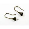 Kabliukai auskarams 22x8 mm, 2 poros MD0711