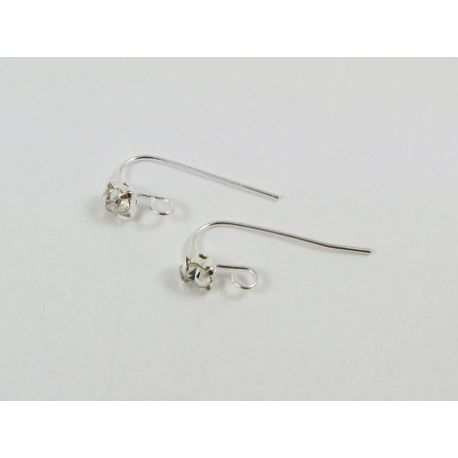 Messinghaken für Ohrringe 18x5 mm, 3 Paar MD0713