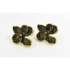 Hooks for earrings "Flower", 24x22 mm, 2 pairs