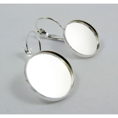 Messinghaken für Ohrringe 20 mm, 3 Paar MD0728