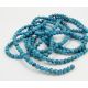 Synthetic turquoise beads strand 5 mm AK0827
