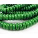 Synthetic turquoise beads 10x5 mm, 1 pcs. AK0834