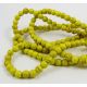 Synthetic turquoise beads strand 6 mm AK0837