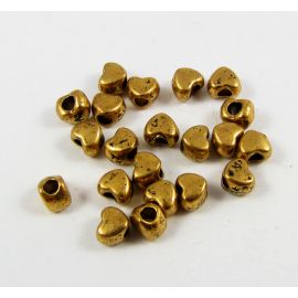 Intarpas "Širdelė" 4 mm 10 vnt (1,10g) II0152
