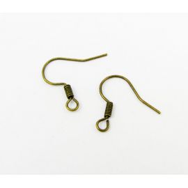 Earrings hooks 15 mm, 5 pairs