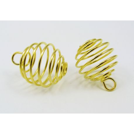 Kulons pērlītēm 20x19 mm, 4 vienības. MD0741
