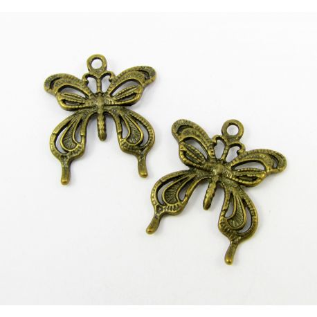 Kulons "Butterfly" 27x24 mm, 1 gab. MD0746