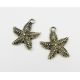 Ripats "Asterisk" 22x18 mm, 4 ühikut. MD0745