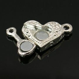 Magnetiline "Süda" magnetkinnitus 24x14 mm, 1 tk.