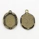 Frame - pendant for cabochon / camouflage 26x17 mm MD0769