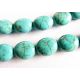 Synthetic turquoise beads 8x5 mm AK0121