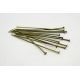 Messingist tihvtid 35x0,6 mm, ~ 100 tk. (9,50 g) MD0603