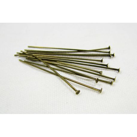 Messingist tihvtid 35x0,6 mm, ~ 100 tk. (9,50 g) MD0603