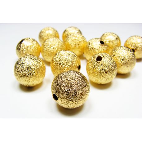 Žalvarinis intarpas 12 mm, 6 vnt. II0142
