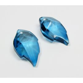 SW kristall ripats "Leht" 25x15 mm, 1 tk.