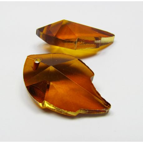 SW kristall ripats "Leht" 25x15 mm, 1 tk. SW0004