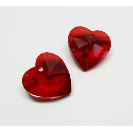 SW Kristallanhänger "Heart" 18 mm, 1 Stck. SW0009
