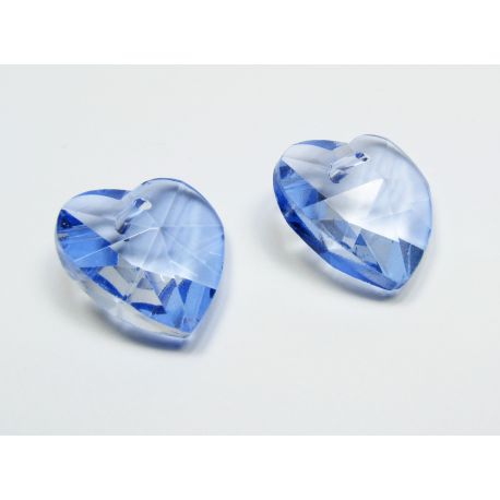 SW crystal pendant "Heart" 18 mm, 1 pcs. SW0013