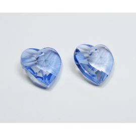 SW crystal pendant "Heart" 18 mm, 1 pcs.