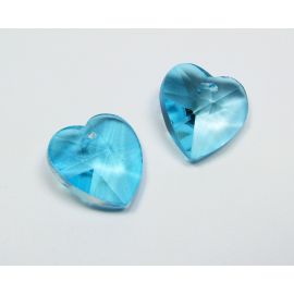 SW kristalo pakabukas "Širdelė" 18 mm, 1 vnt.