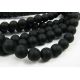 Šungito karoliukų gija 8 mm AK0869