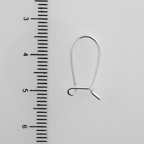 Ohrhaken 925, 19 mm, 1 Paar AG0014
