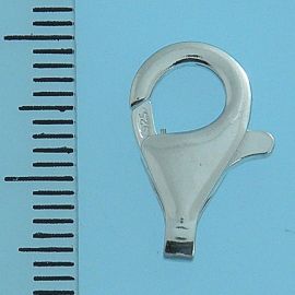 Necklace clasp 925, 16 mm, 1 pcs.