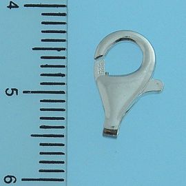 Necklace clasp 925, 11 mm, 1 pcs.