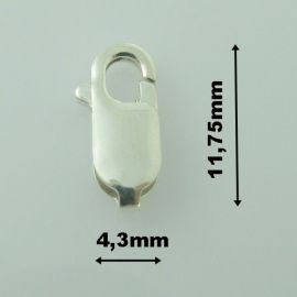 Necklace clasp 925, 11.75 mm, 1 pcs.