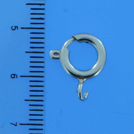 Necklace clasp 925, 10 mm, 1 pcs. AG0019