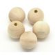 Wooden beads 24-25 mm, 4 pieces. KK0071