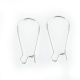 Earrings hooks 24x11 mm, 4 pairs MD0805