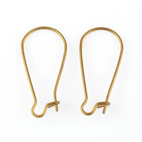 Auskaru āķi 24x11 mm, 4 pāri MD0806