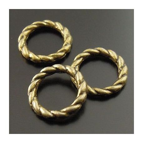 Closed decorative jump rings 8 mm, 10 pcs. MD0960