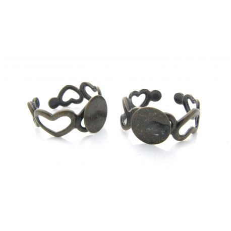 Ring base for cabochon 15 mm, 1 pcs. MD0989