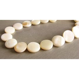 Shell beads 11 mm