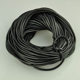 Artificial leather cord 5.50 mm, 1 m