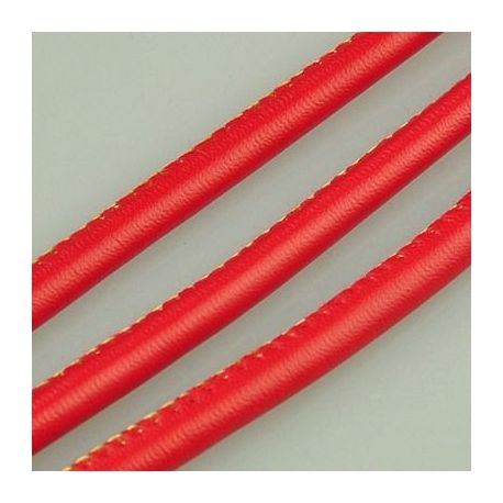 Artificial leather cord 5.50 mm, 1 m VV0292