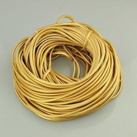 Artificial leather cord 5.50 mm, 1 m