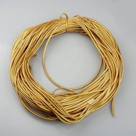 Artificial leather cord 4.00 mm, 1 m