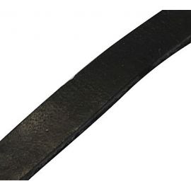 Genuine leather strap 7x2mm, 1 m VV0303