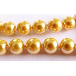 SHELL pearls 8 mm, 10 pcs.