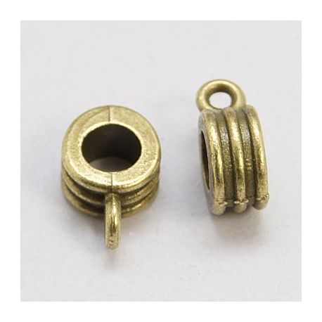 Pendant holder 8x6 mm, 6 pcs. MD1123