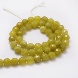 Peridote beads strand 8 mm