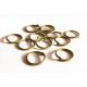 Single rings aged bronze 8mm
