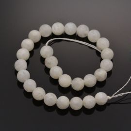 Moon stone beads strand 8 mm